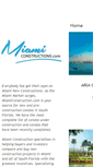 Mobile Screenshot of miamiconstructions.com